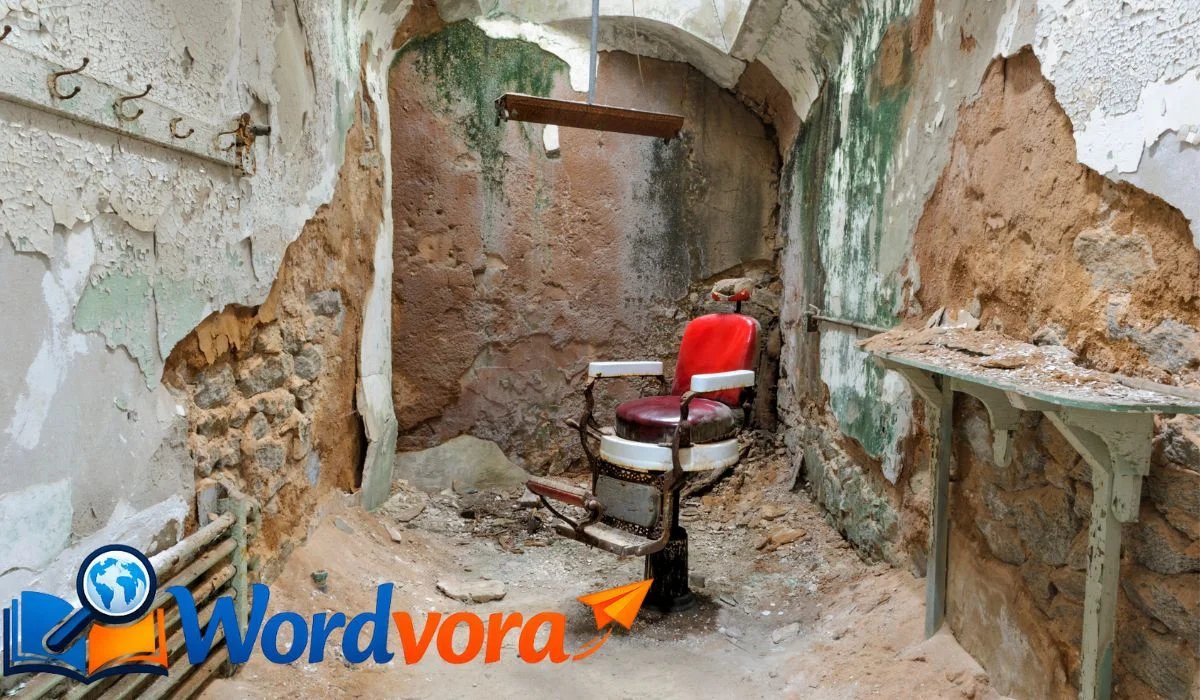 A state of complete emptiness, loneliness, or bleak ruin.