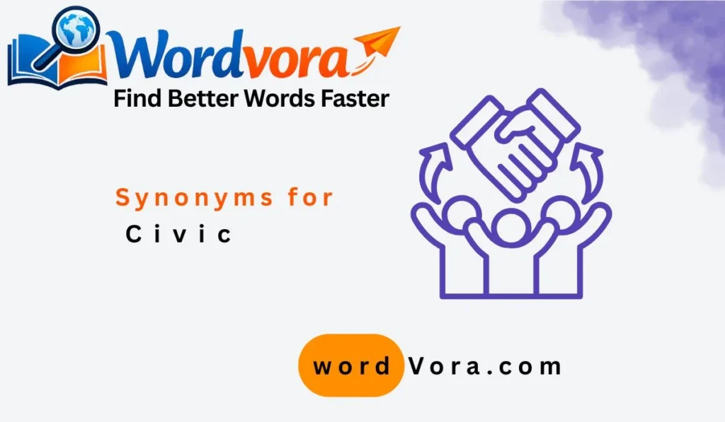 synonyms for civic