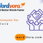 synonyms for civic