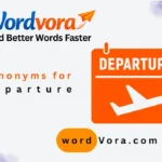 synonyms for departure