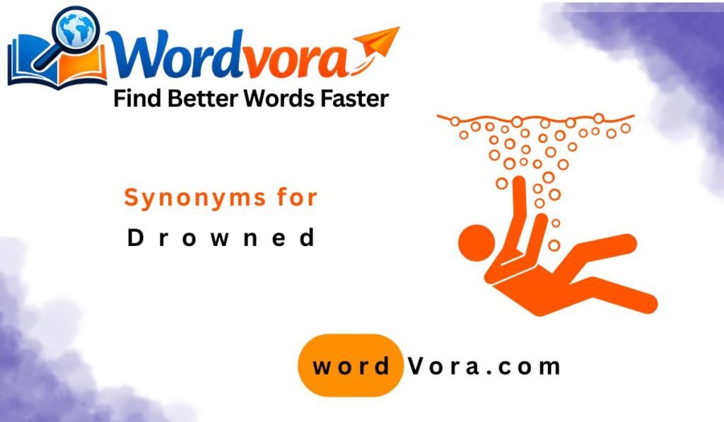 synonyms for drowned