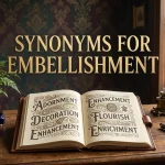 synonyms for embellishment