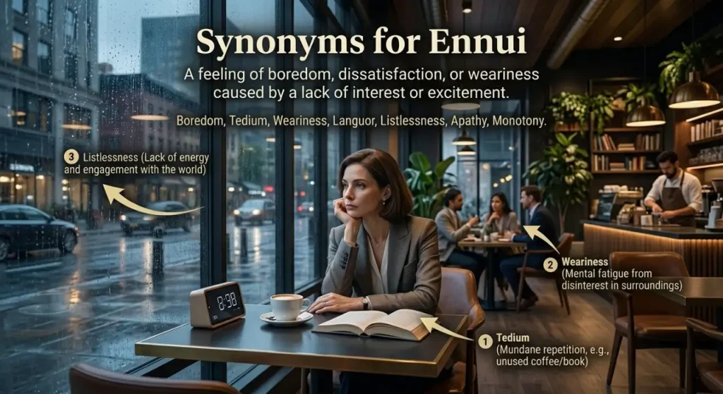 synonyms for ennui