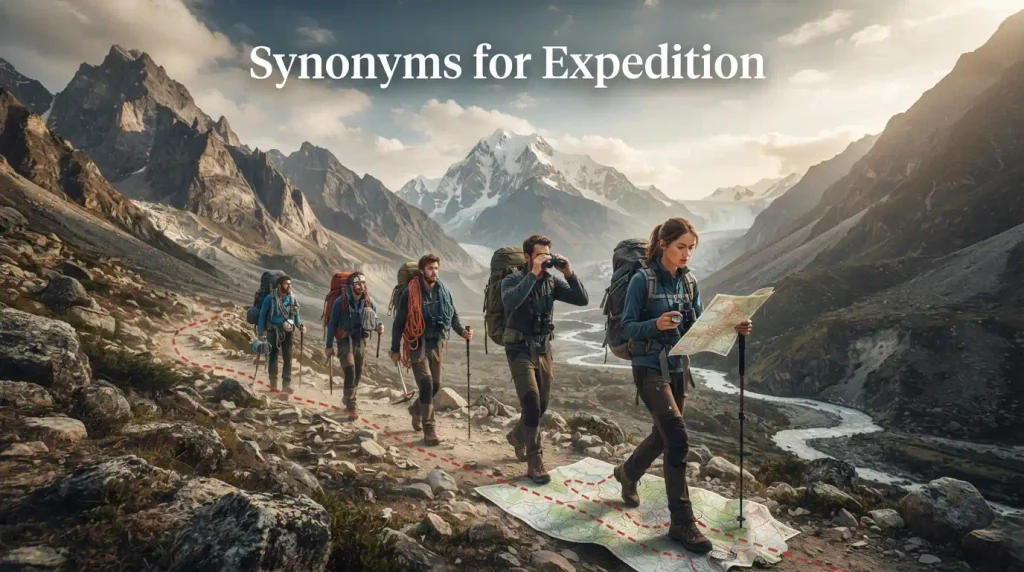synonyms for expedition