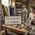 synonyms for fabric