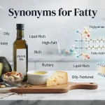 synonyms for fatty