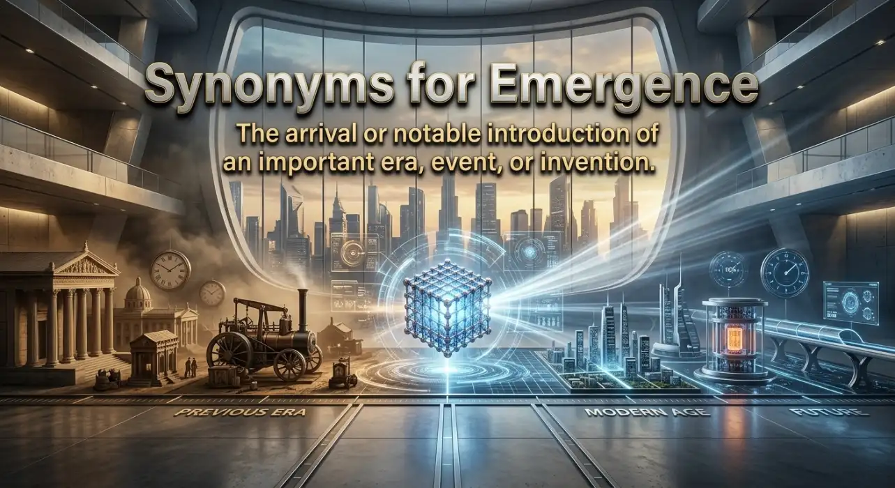 The arrival or notable introduction of an important era, event, or invention.