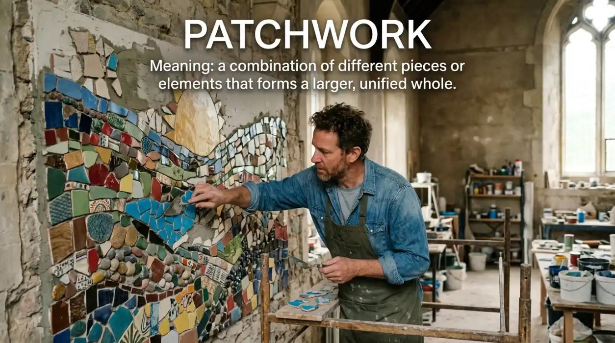 A combination of different pieces or elements that forms a larger, unified whole.