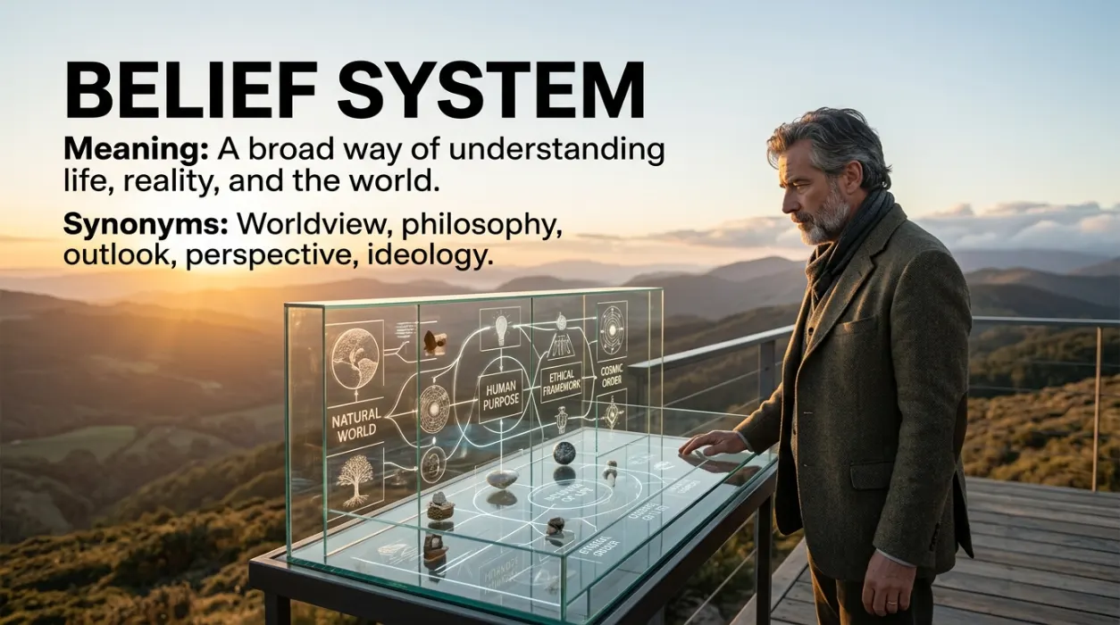 A person's or group's broad way of understanding life and reality.
