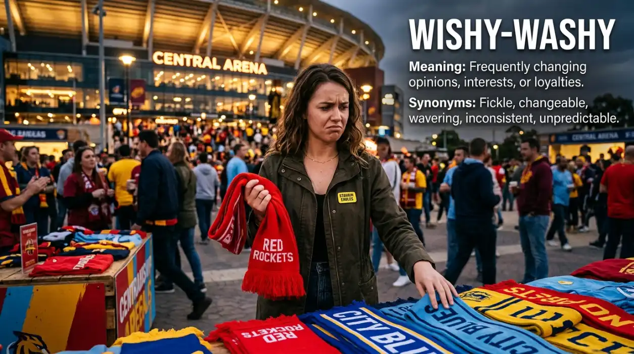  Changing opinions, interests, or loyalties quickly