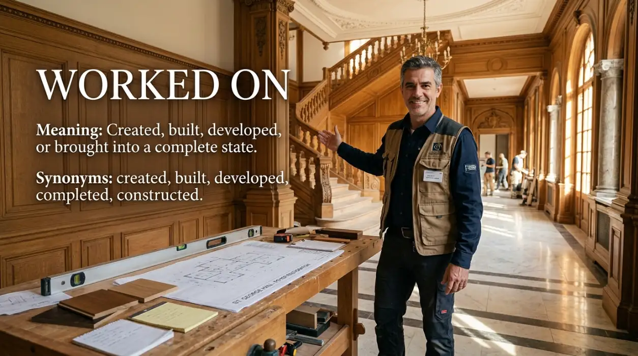 Created, built, or brought a project or product into a complete state.