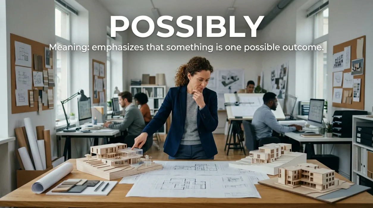 Emphasizes that something is one possible outcome