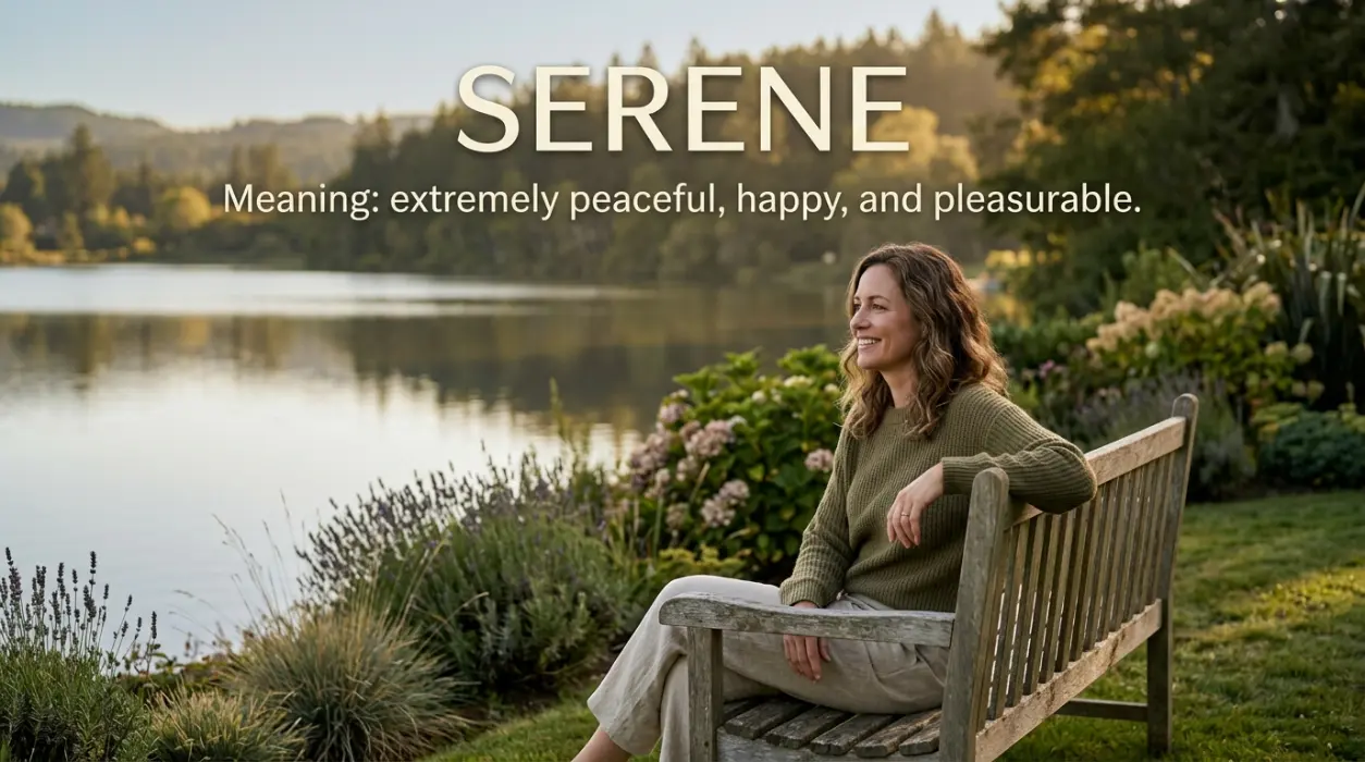 Extremely peaceful, happy, and pleasurable.
