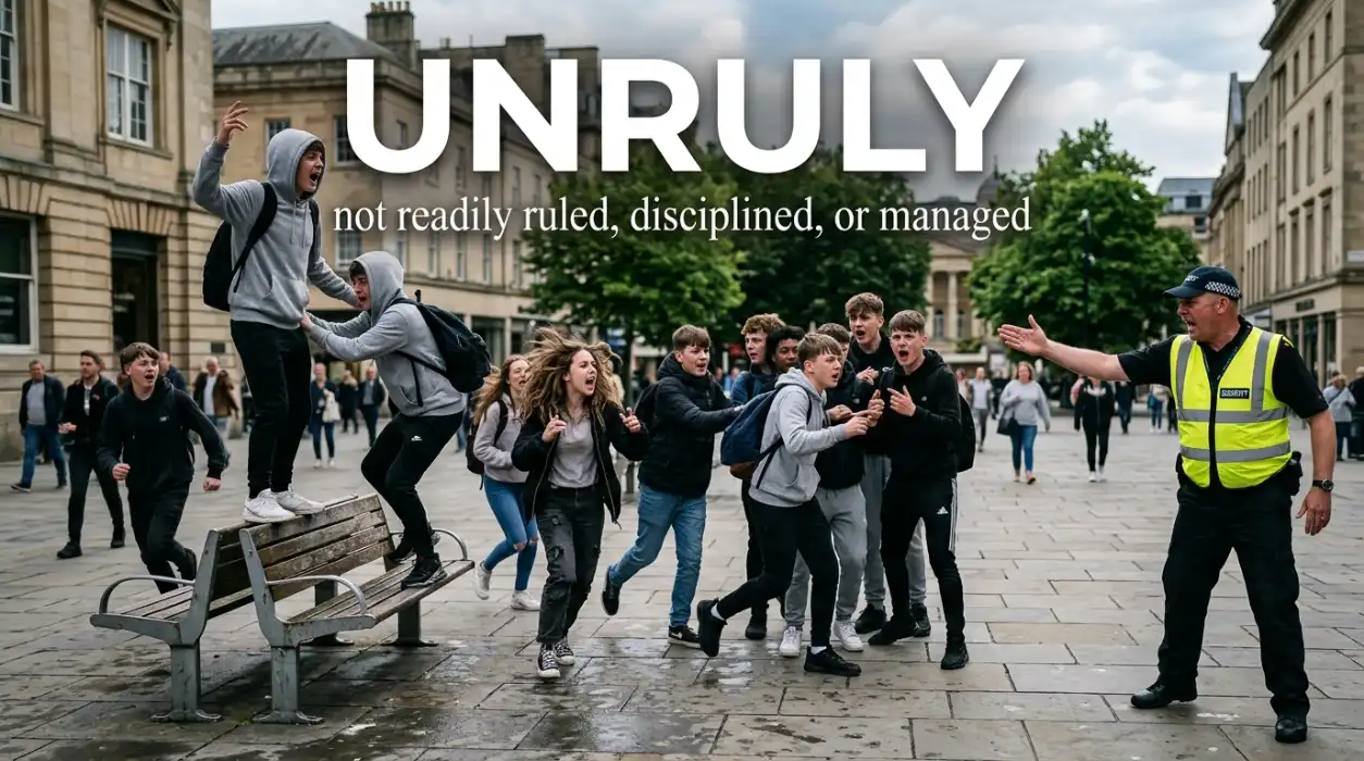 Not readily ruled, disciplined, or managed.