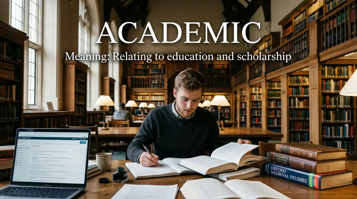 Relating to education and scholarship.