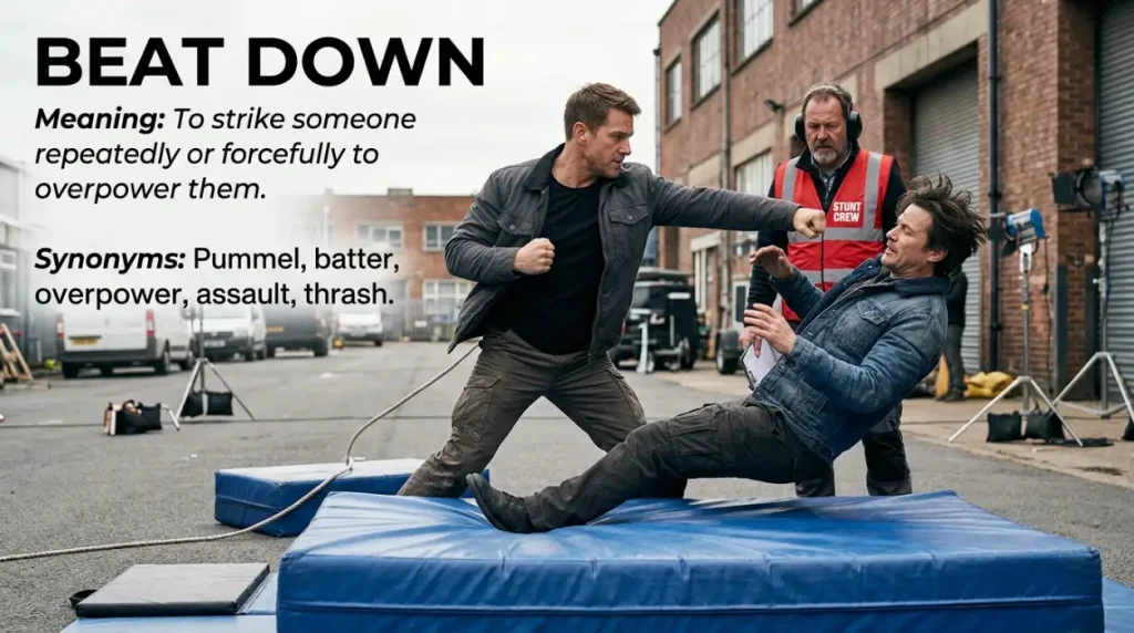 Synonyms for Beat Down