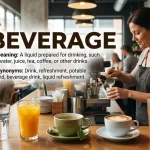 Synonyms for Beverage