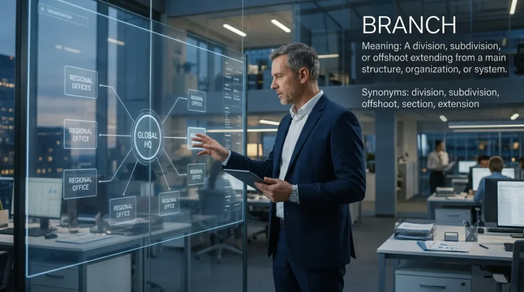 synonym for branch