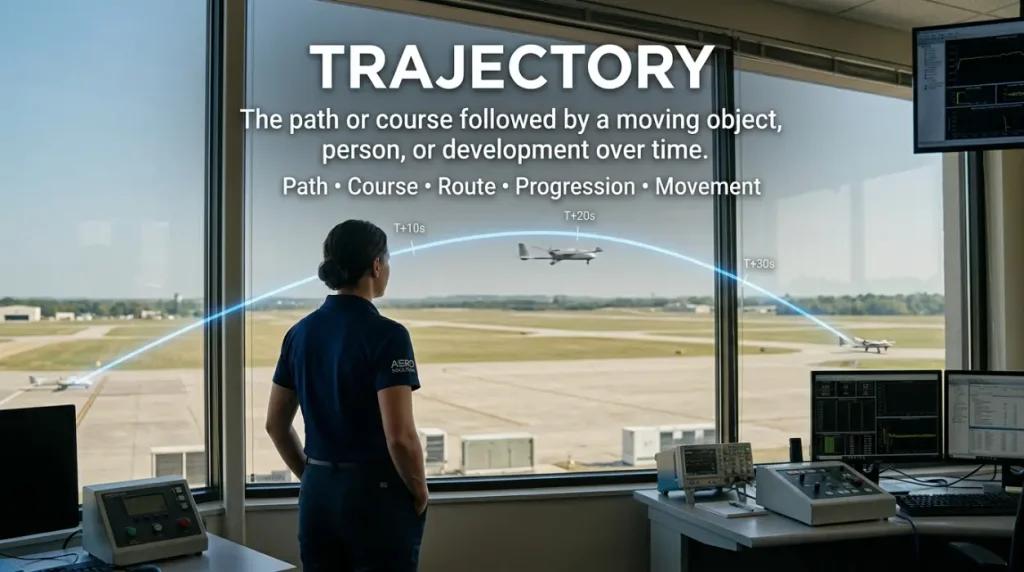 Synonym for Trajectory