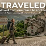 Synonym for Traveled