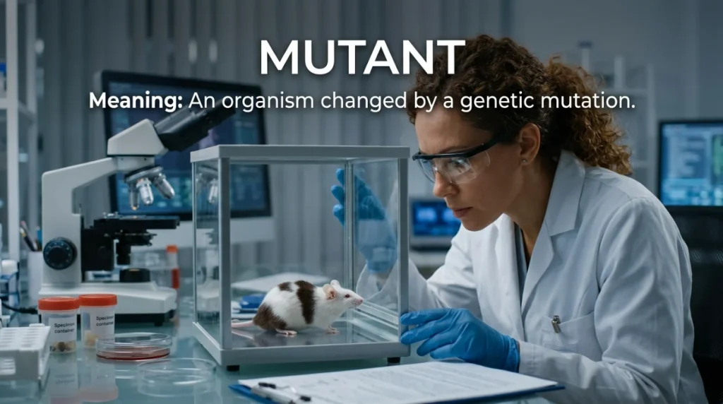 synonyms for mutant
