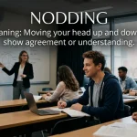 synonyms for nodding