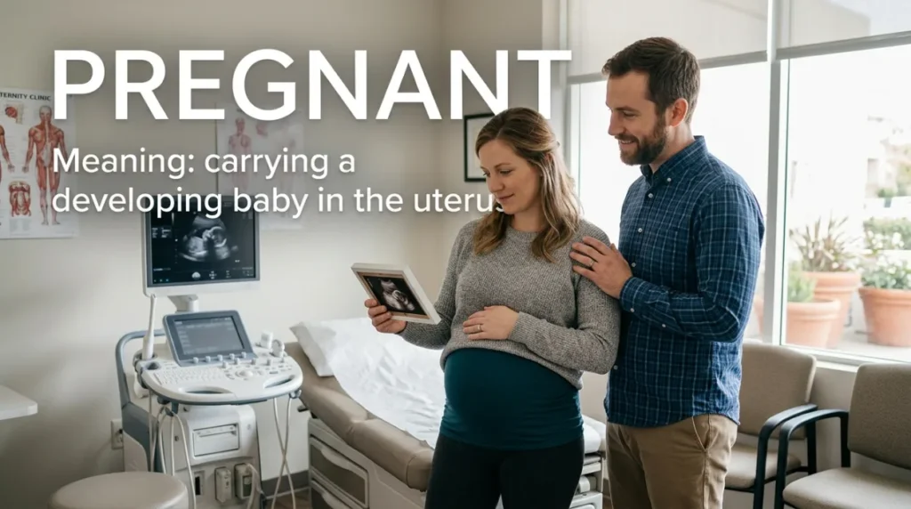 synonyms for pregnant