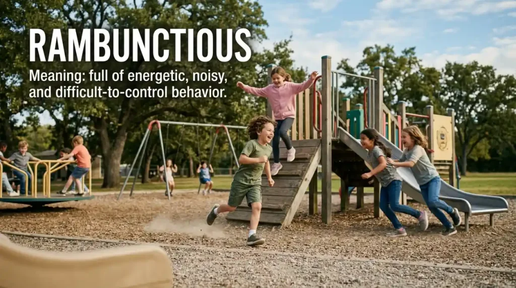 synonyms for rambunctious