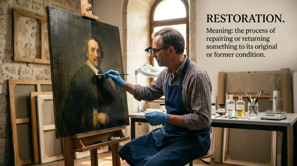 synonyms for restoration