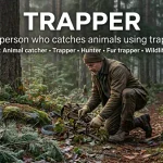 Synonyms for Trapper and their meanings