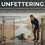 Synonyms for Unfettering