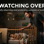 synonyms for watching over