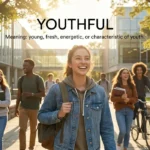 synonyms for youthful