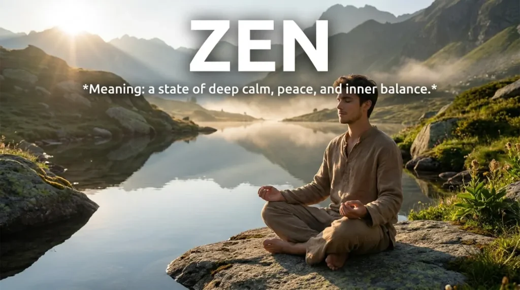 synonyms for zen
