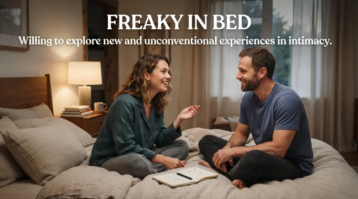 Willing to explore new and unconventional experiences in intimacy.
