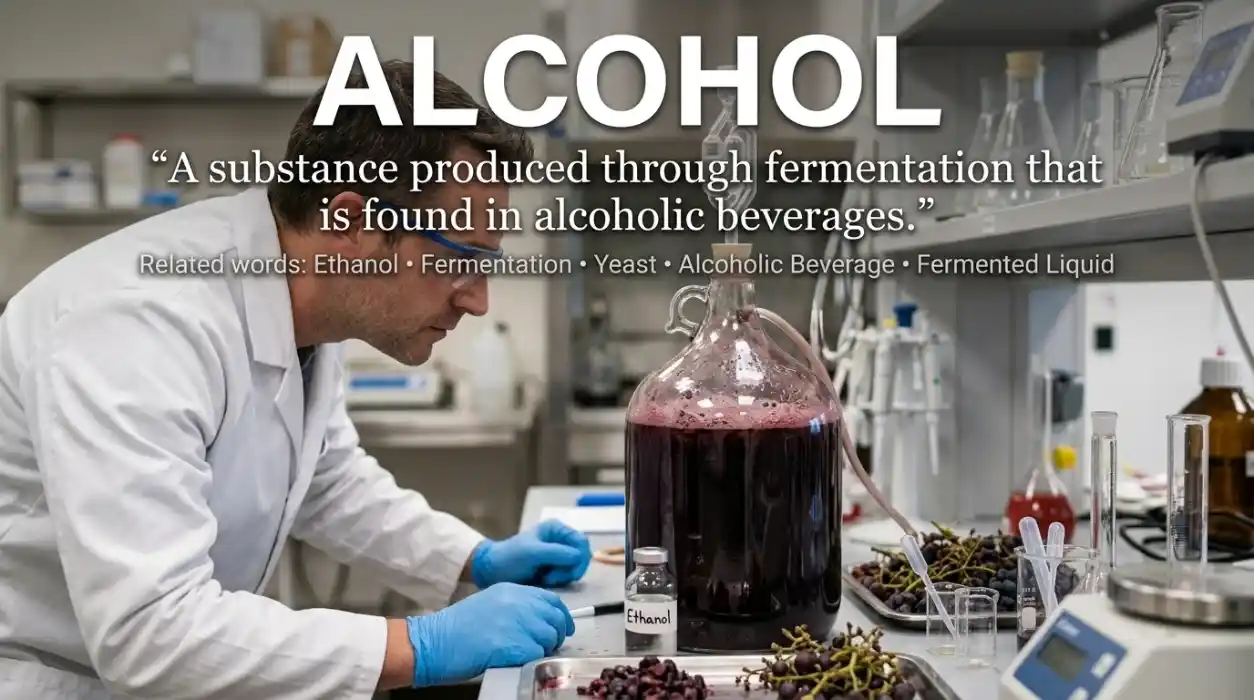 A fermented alcoholic drink is a beverage in which fermentation produces ethanol.