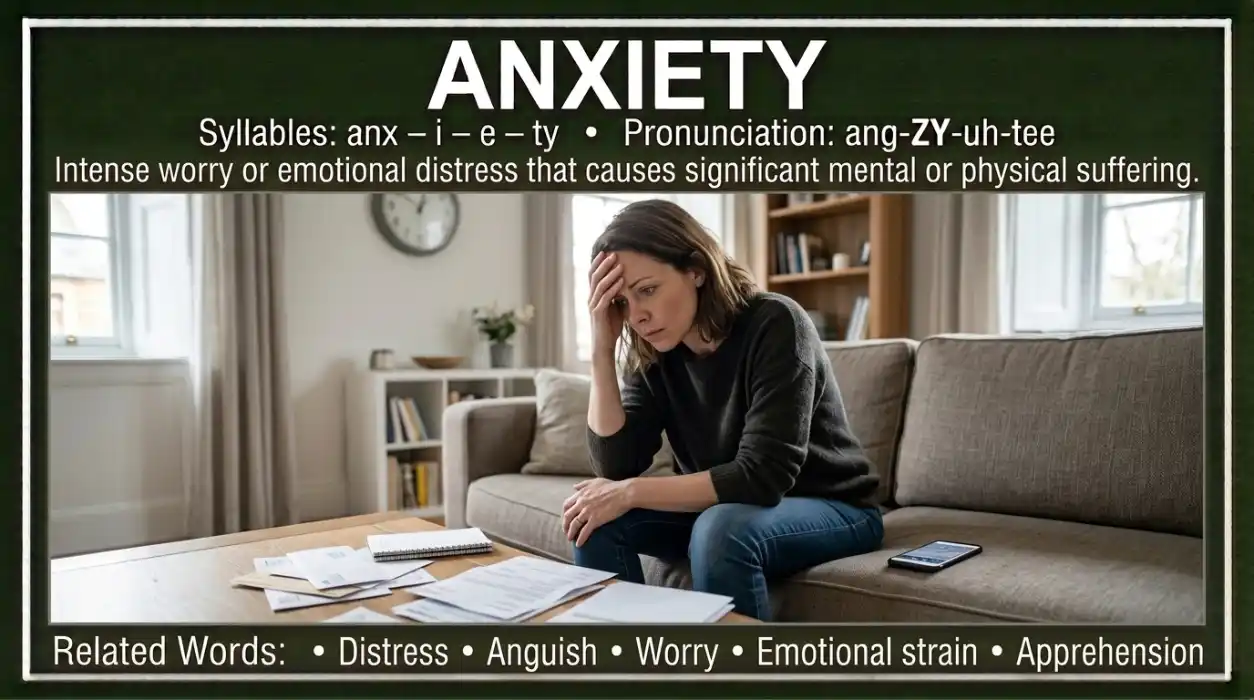 Extreme physical or mental suffering and severe emotional anxiety.