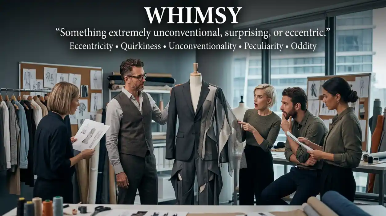 Extremely unconventional, surprising, or eccentric.