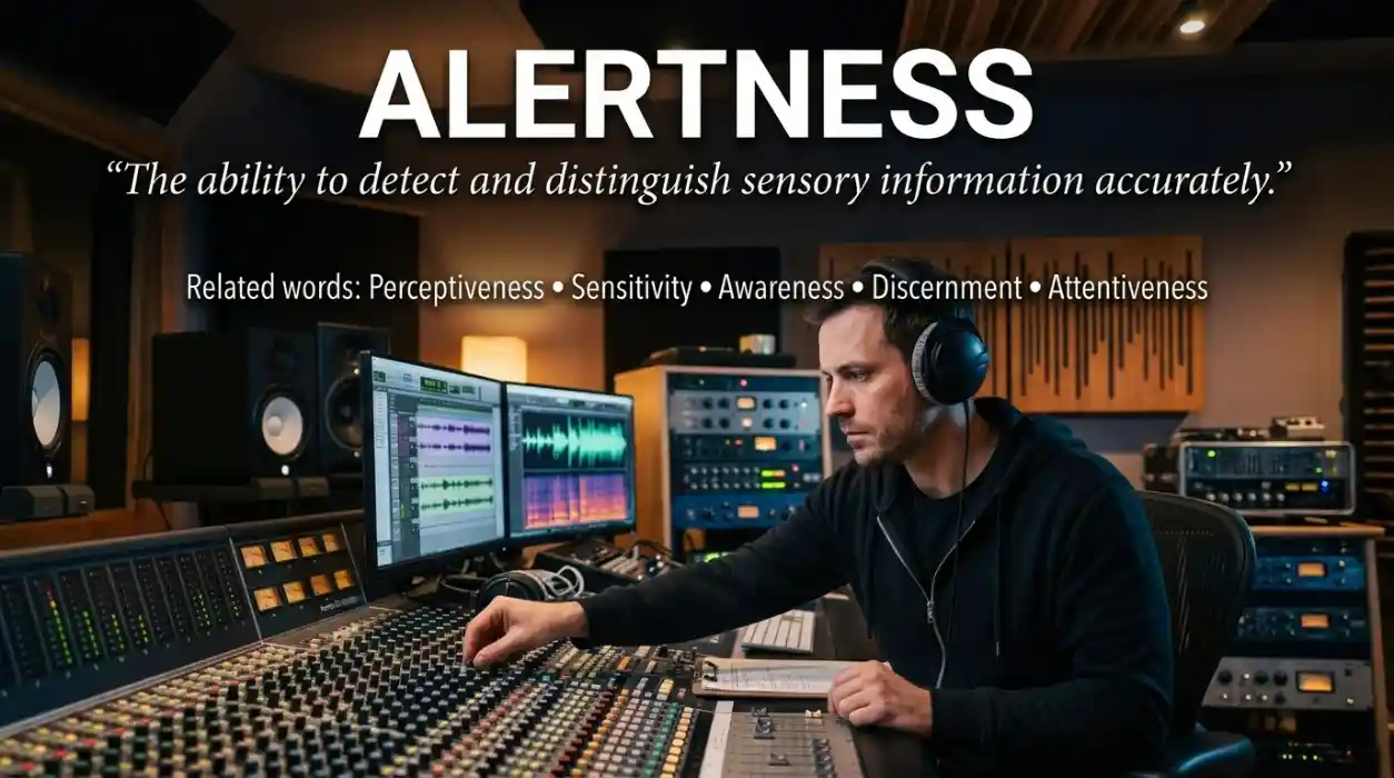 Perceptual acuity is the ability to detect and distinguish sensory information accurately.