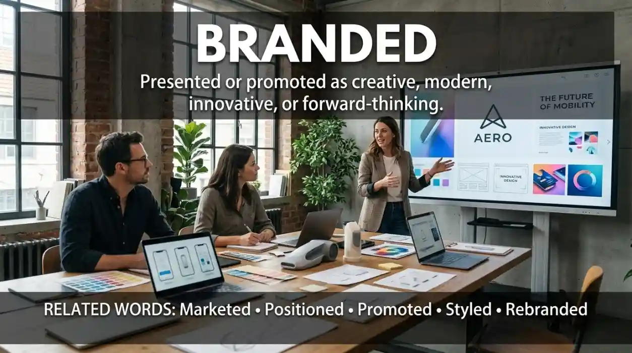 Presented or described as creative, modern, or forward-thinking.