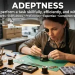 Synonym for Adeptness