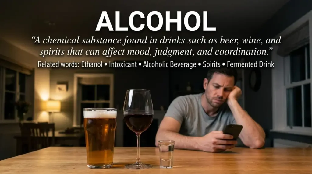 Synonym for Alcohol
