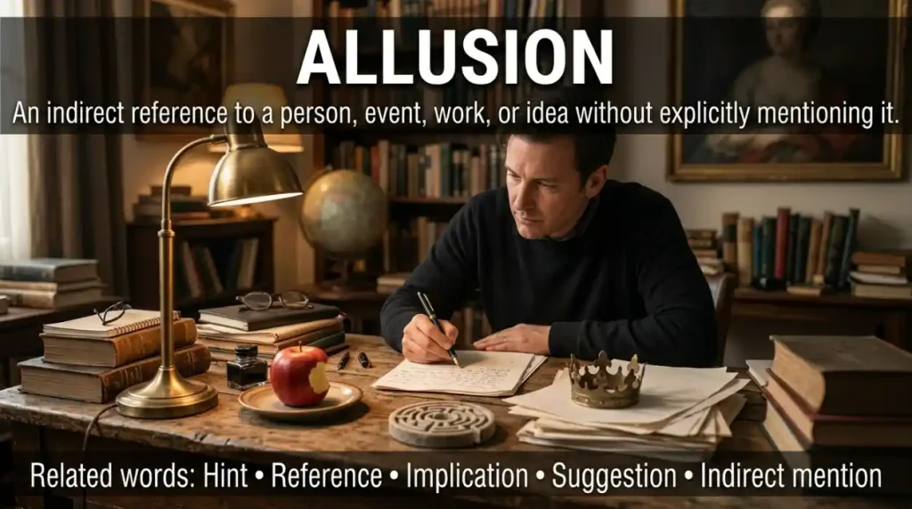 synonym for allusion
