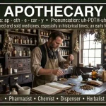 synonym for apothecary