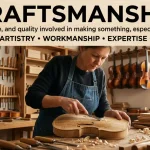 Synonym for Craftsmanship