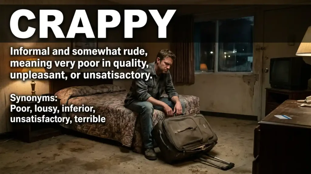 Synonym for Crappy💩: 50 Better Alternatives 2K26