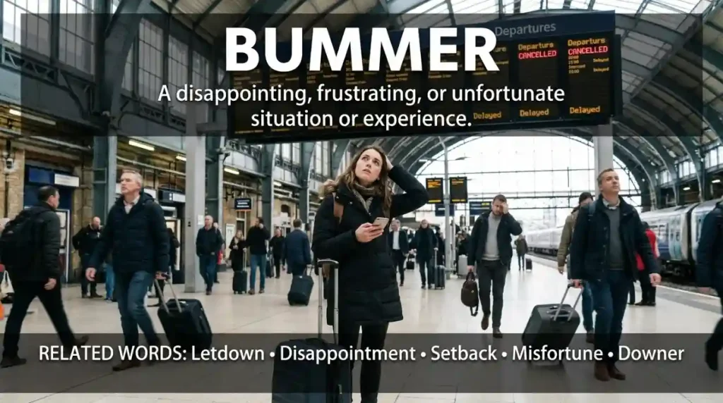synonyms for bummer