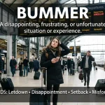 synonyms for bummer