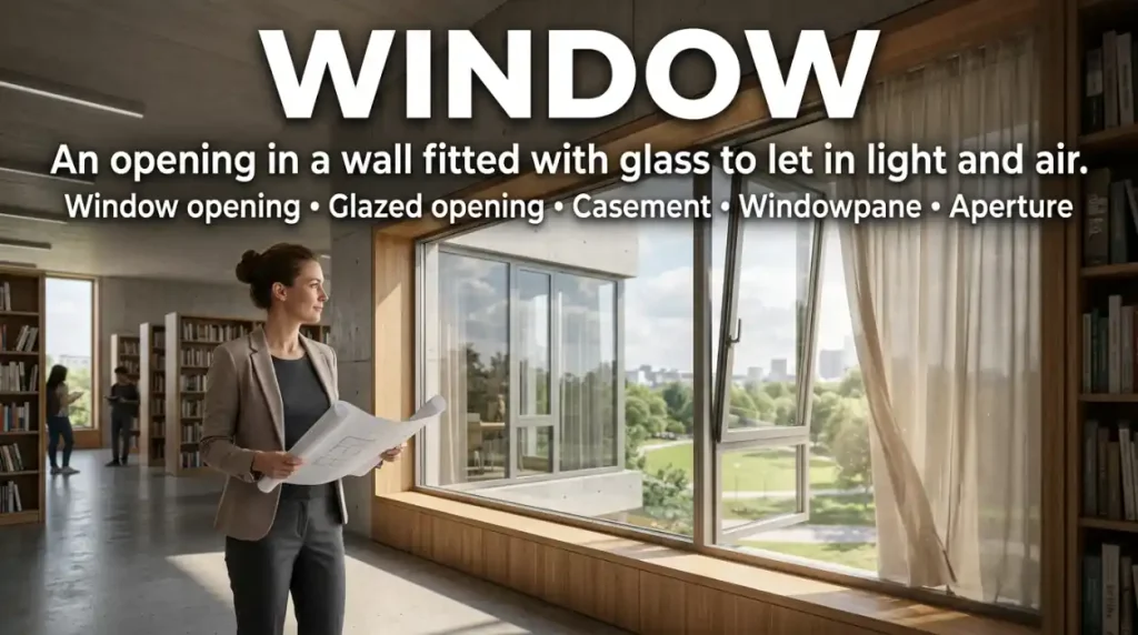 Synonyms for Window