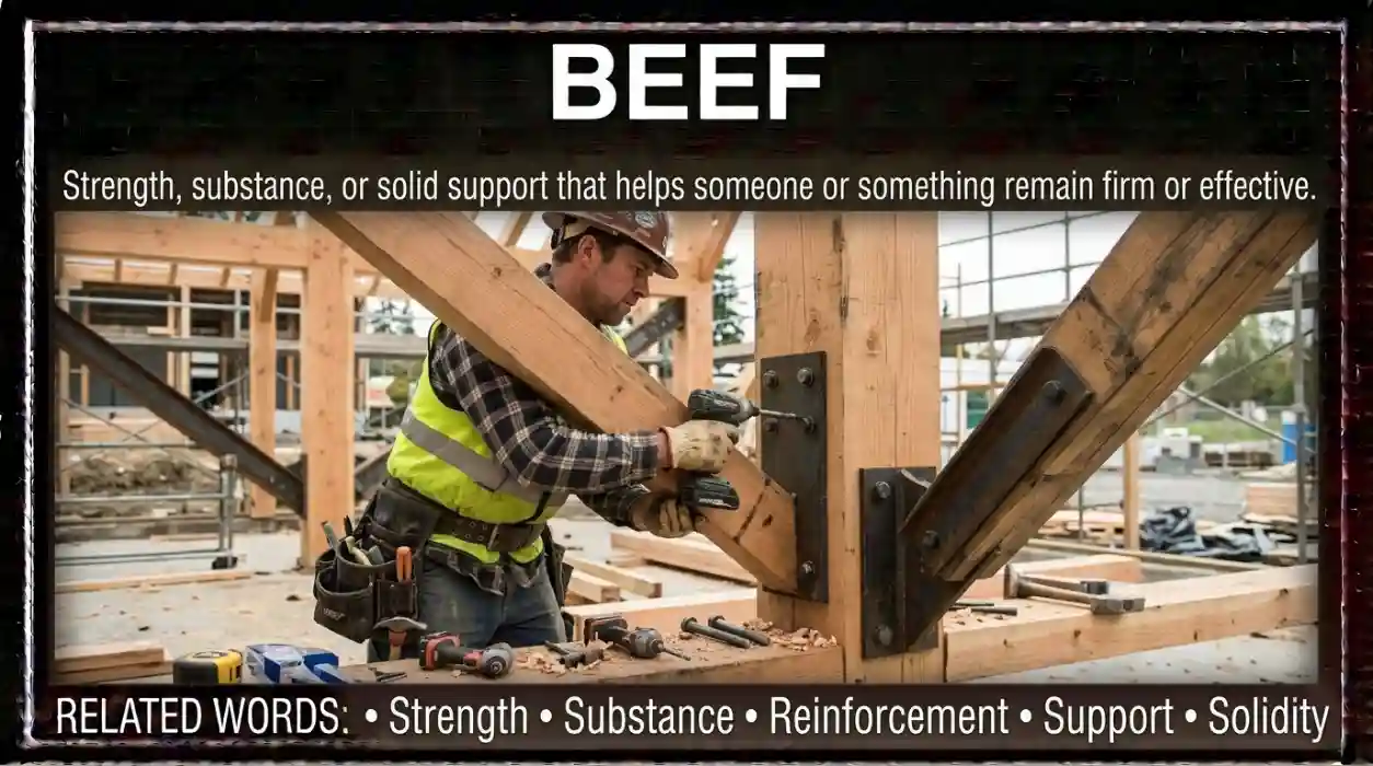 The strength of character or central support that helps someone or something remain firm.